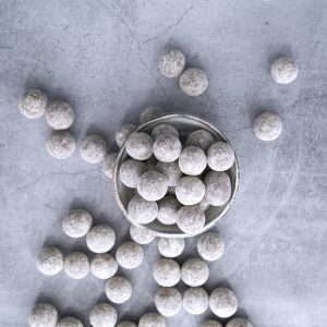 Bio ananász golyók csokoládé bevonattal – termékfotó 3 – Bionuss