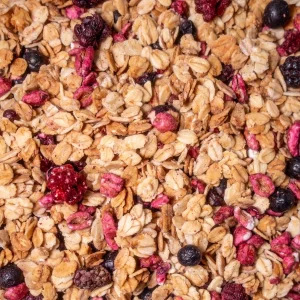 Bio granola Berry Sunset – termékfotó 2 – Bionuss