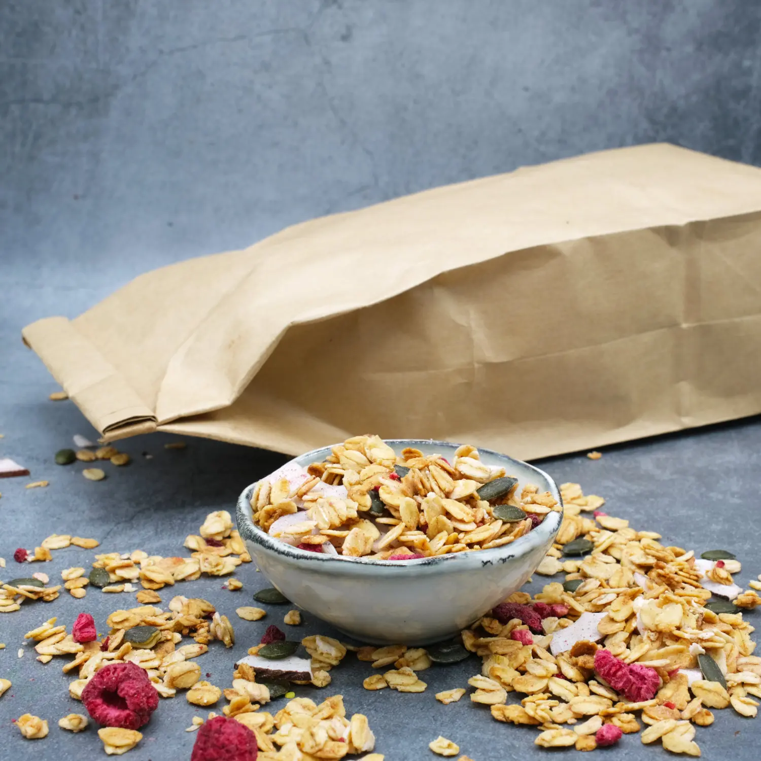 Bio granola Morningsport – termékfotó 3 – Bionuss