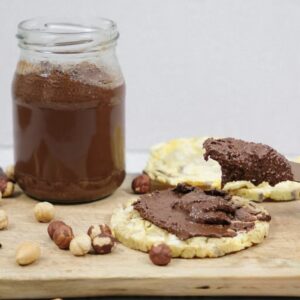 Bio törökmogyoró-csokoládé krém